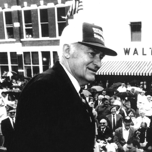 Mr Sam in the Bentonville Square