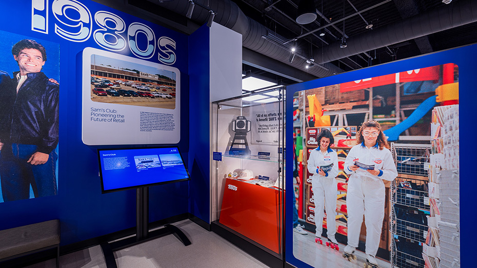 Interior image of Museum Galleries