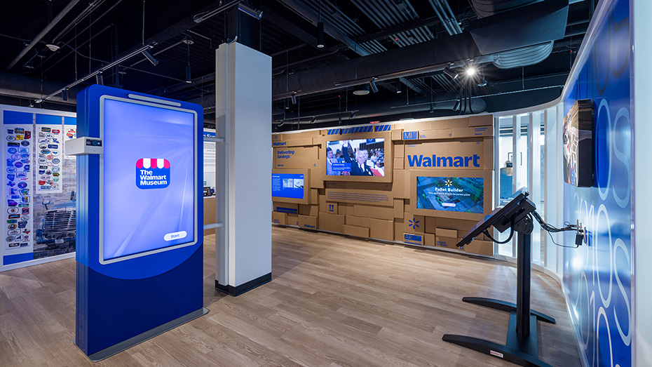 Interior image of Museum Galleries