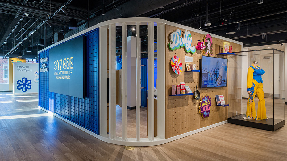 Interior image of Museum Galleries