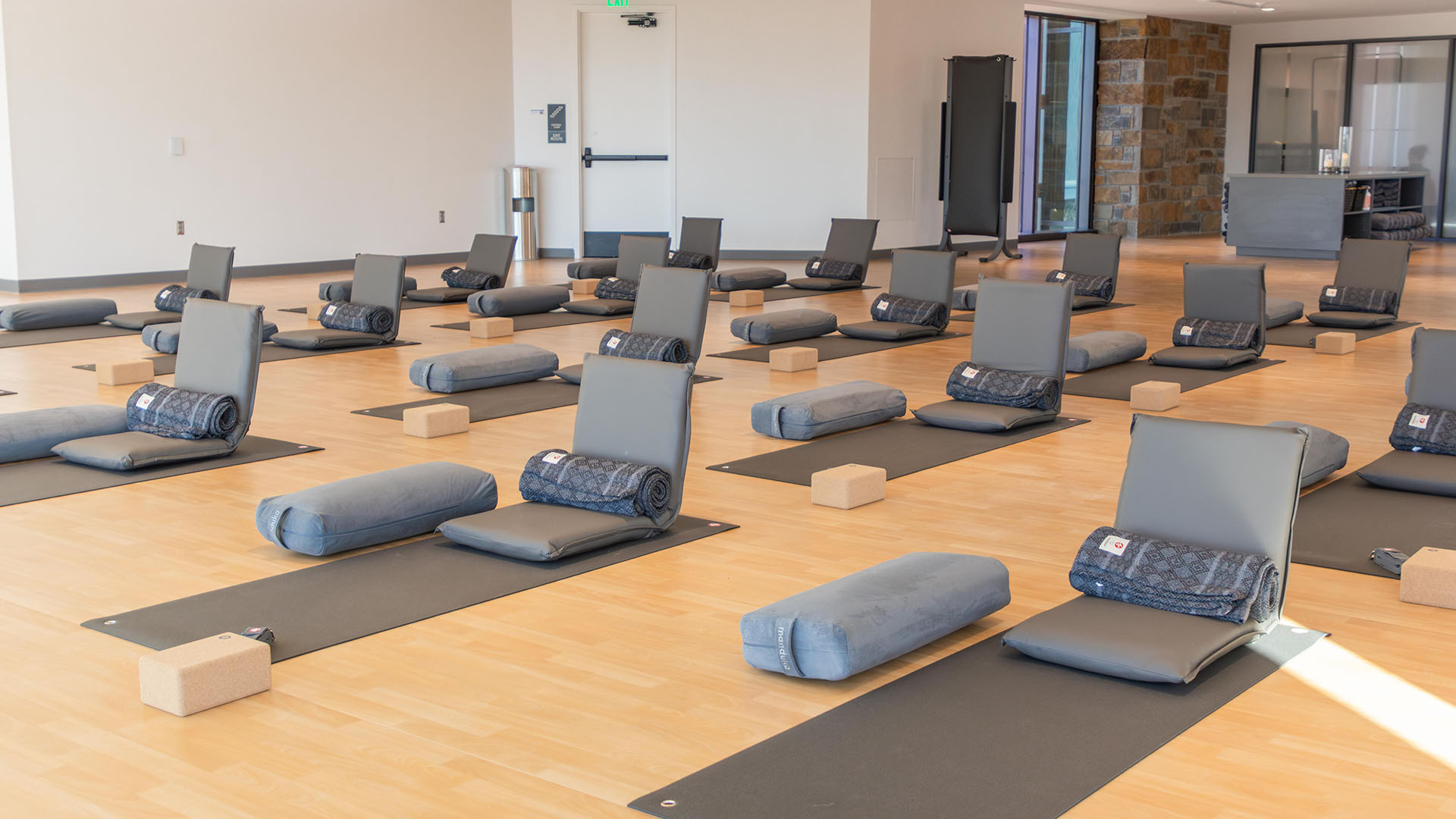 Fitness and yoga studio in Walton Family Whole Health & Fitness