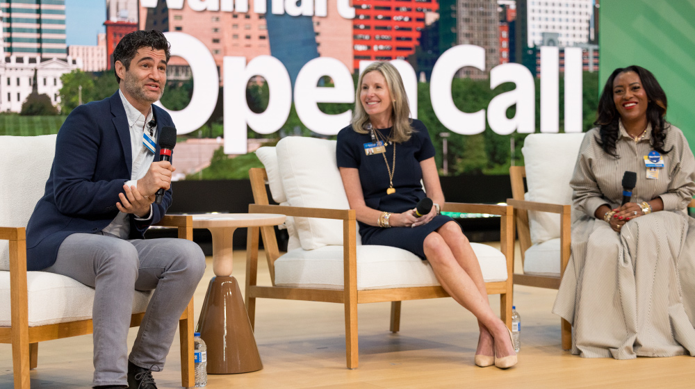 Walmart’s Annual Open Call 4 People on Stage Celebrating