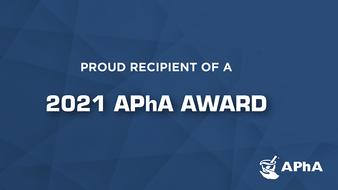 APhA 2021 Award Badge