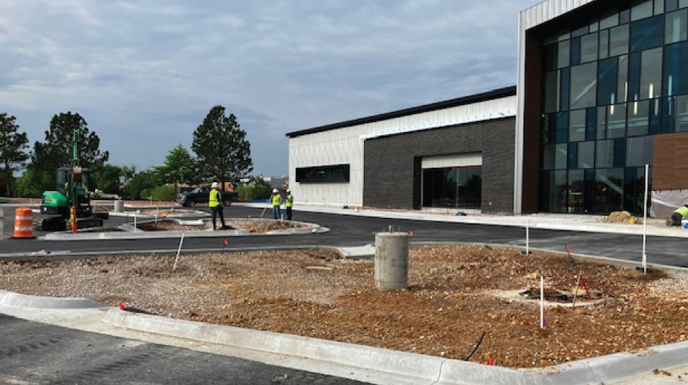 Parking Lot at Clubhouse