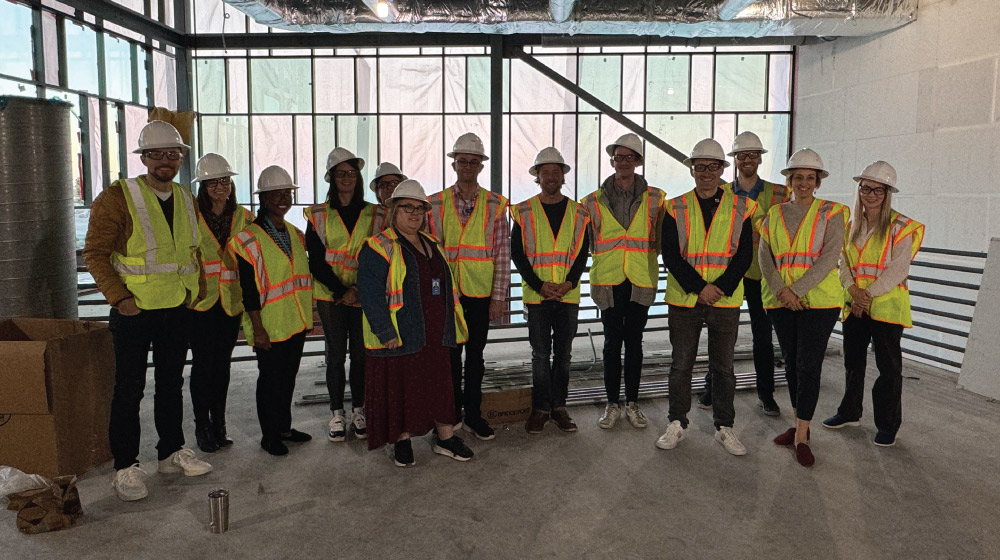 Sam's Club leadership team at Clubhouse