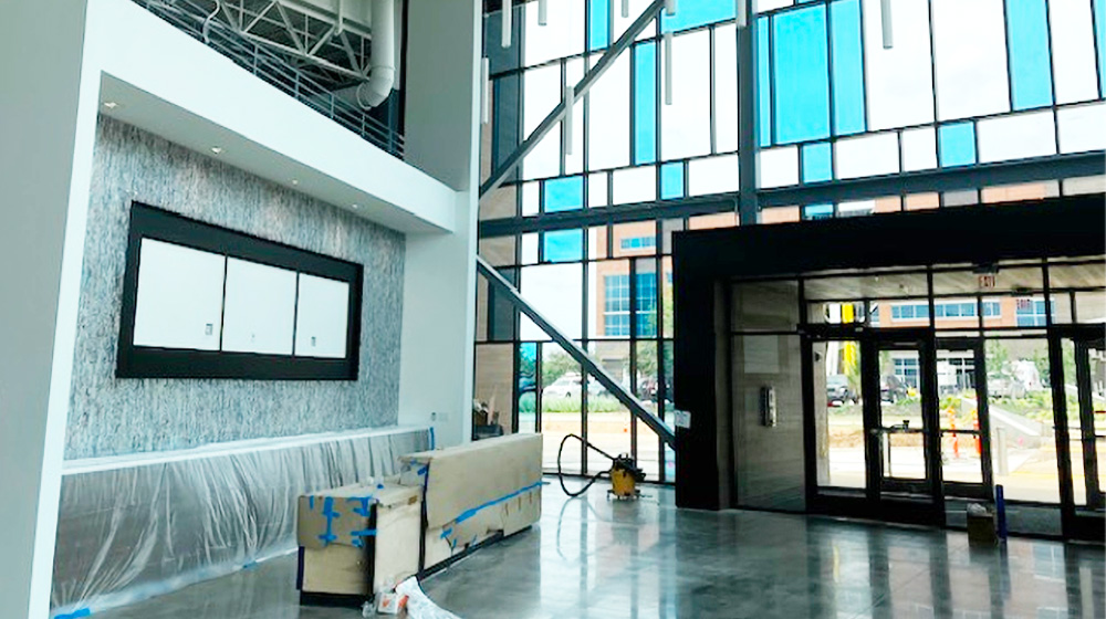 Interior of Clubhouse 3