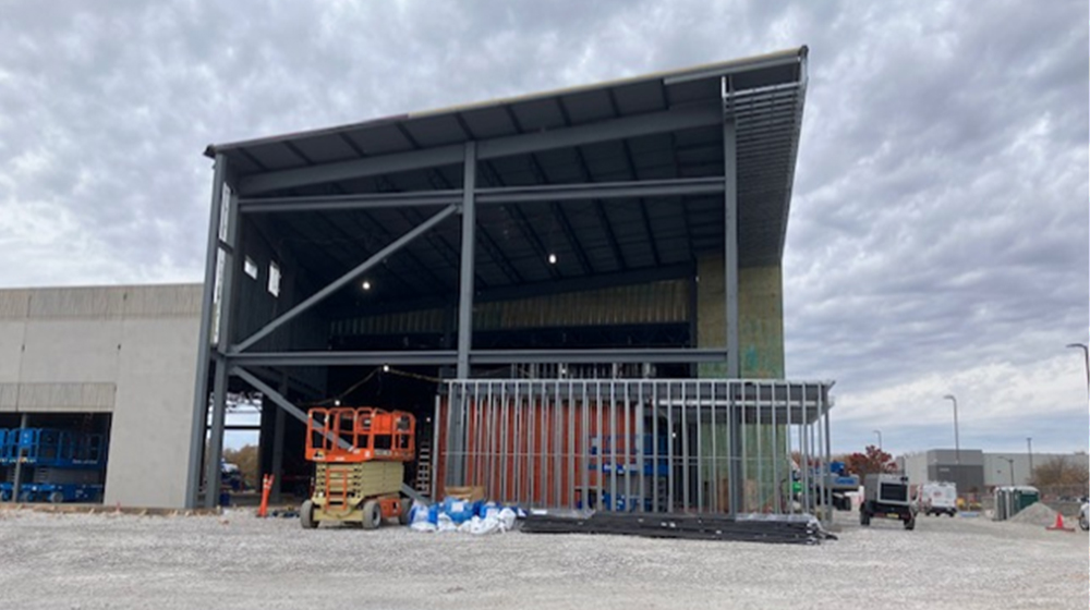 View of construction at Clubhouse