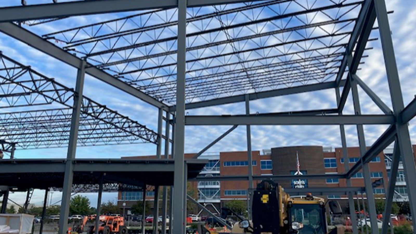 View of construction at Clubhouse