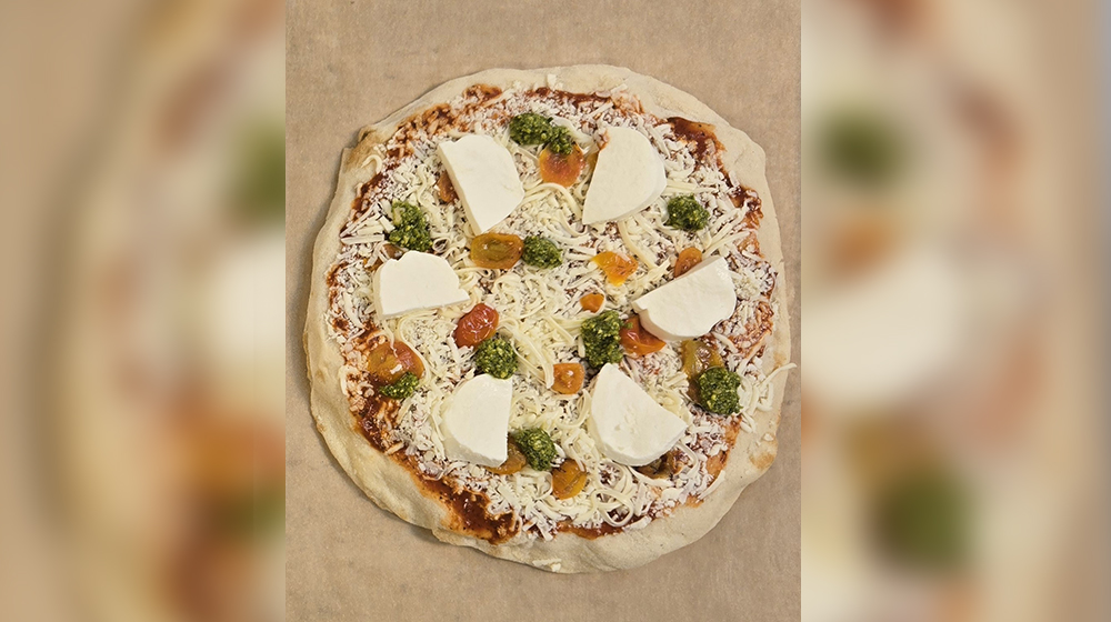 Prepped Sam's Club artisan pizza